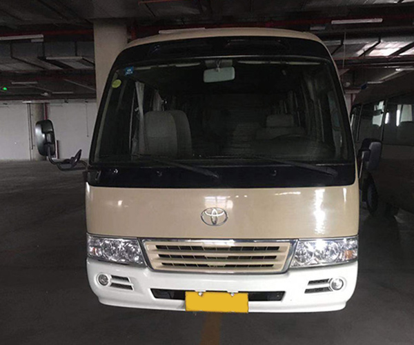 used Toyota coaster mini bus
