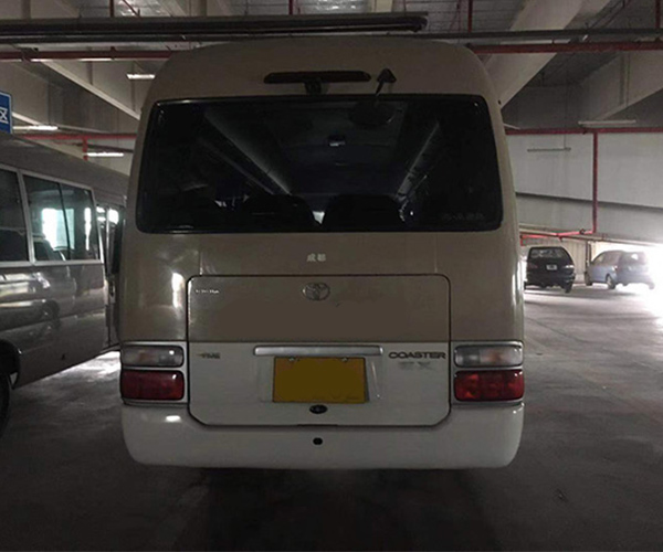 used Toyota coaster mini bus