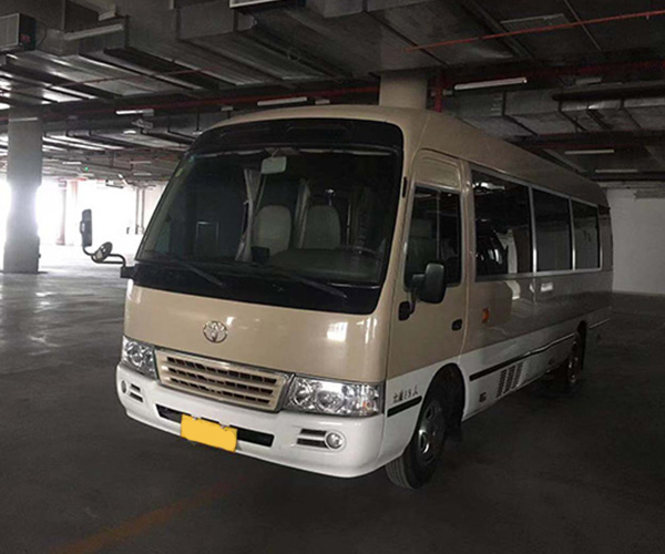 used Toyota coaster mini bus