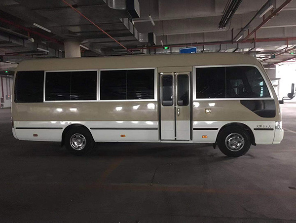 used Toyota coaster mini bus